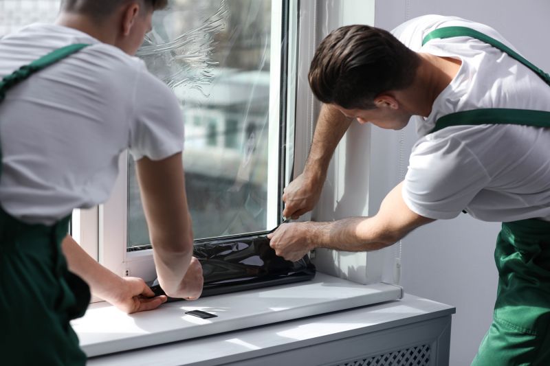 Glass Tinting Installation